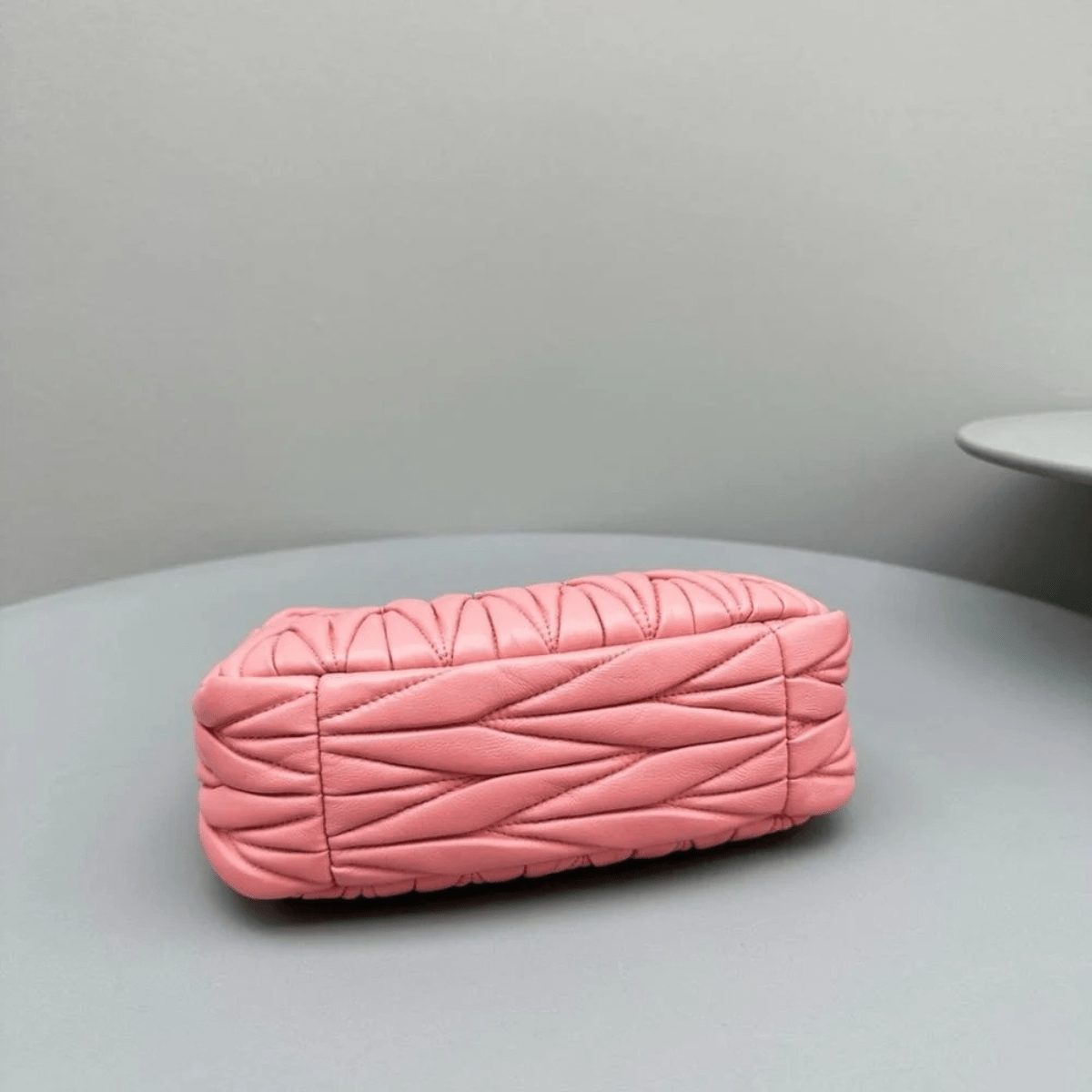 Miu Miu – Wander Shoulder in Matelassé Nappa Leather