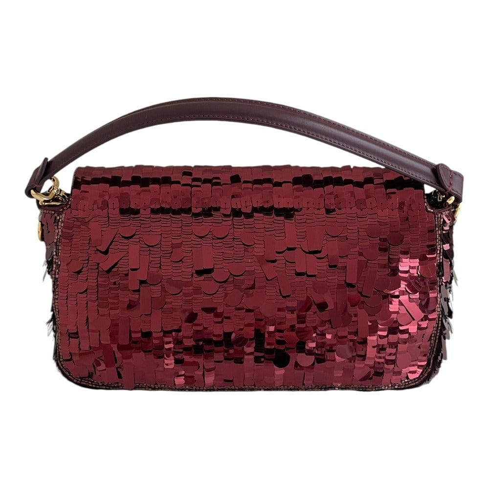 Fendi Baguette Bag in Roten Pailletten