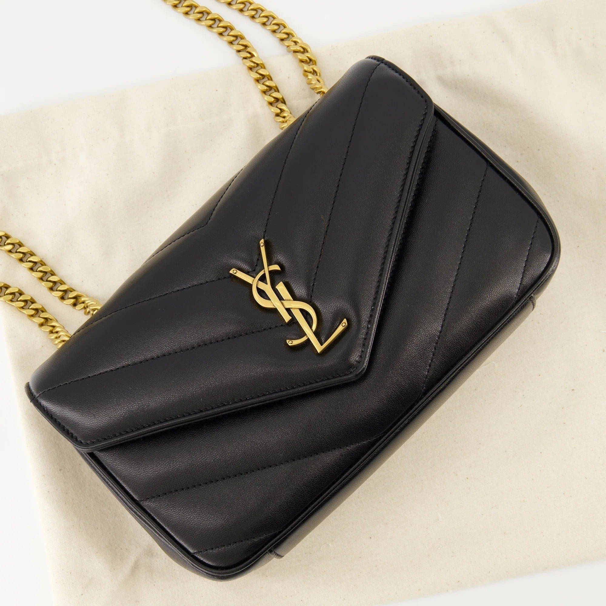 YSL Signature Set – Loulou Tasche & Opyum Sandale
